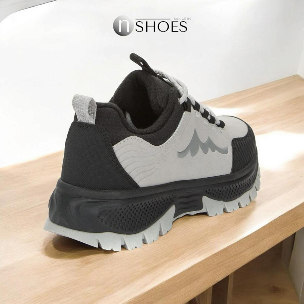 Leather thermal sneakers GRUNBERG (Italy) model 5741 with insulation on the Gore-Tex membrane