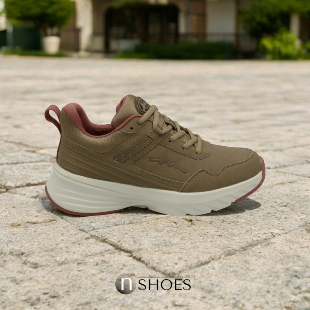 Women's beige demi-season sneakers GRUNBERG (Italy) model 5745
