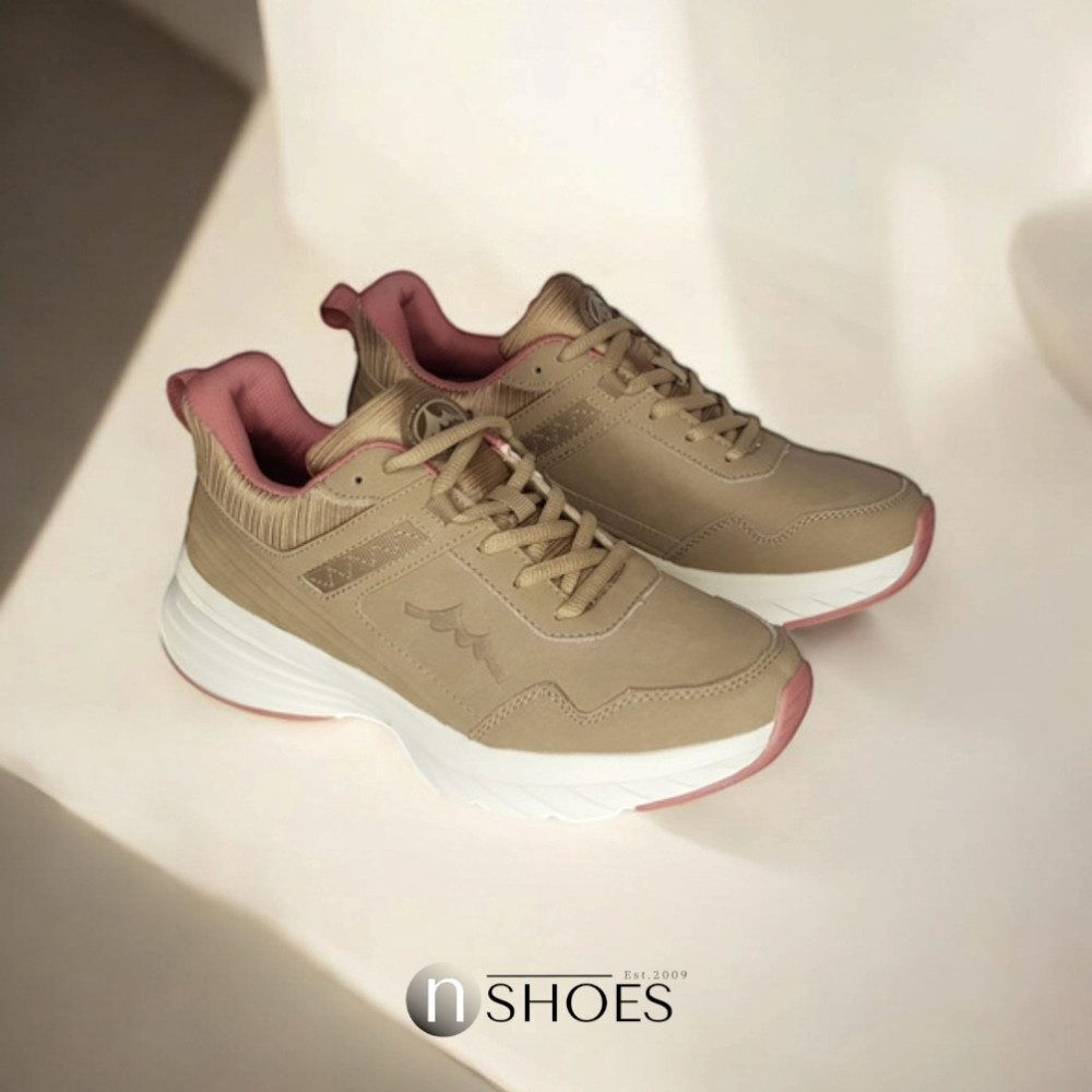 Women's beige demi-season sneakers GRUNBERG (Italy) model 5745