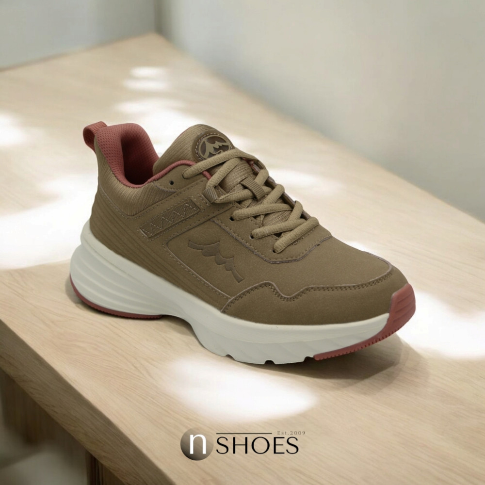 Women's beige demi-season sneakers GRUNBERG (Italy) model 5745