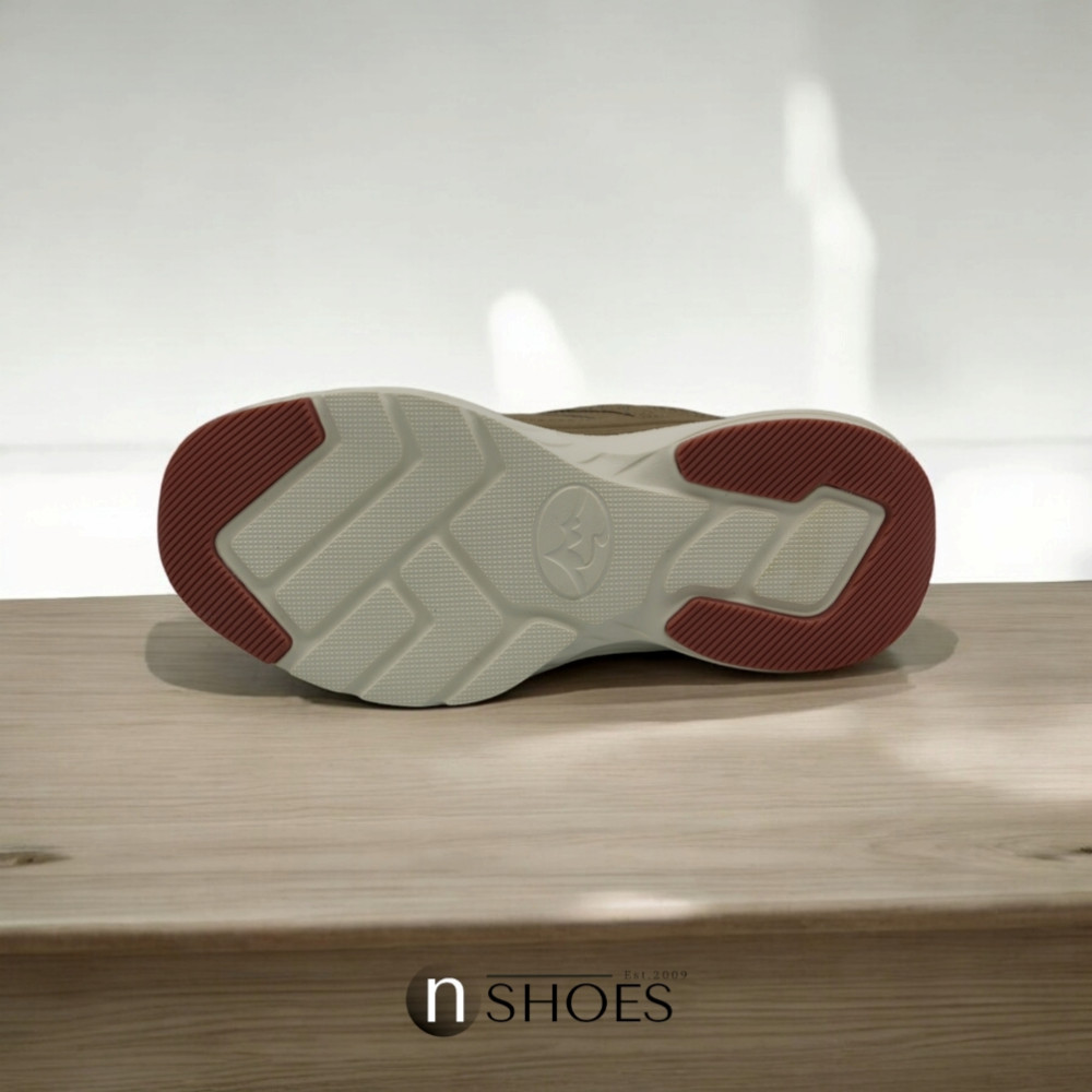 Women's beige demi-season sneakers GRUNBERG (Italy) model 5745