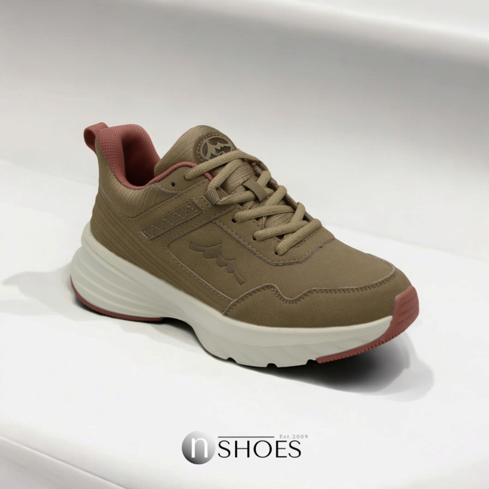 Women's beige demi-season sneakers GRUNBERG (Italy) model 5745