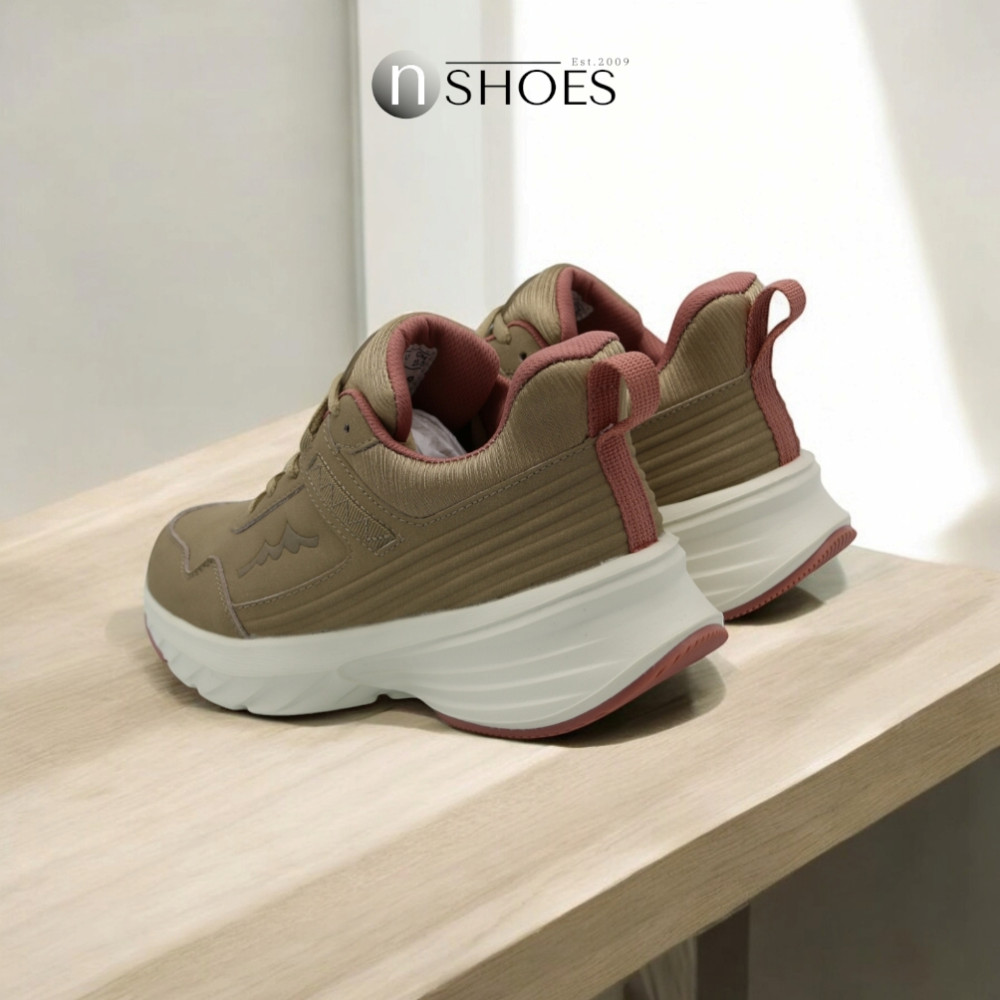 Women's beige demi-season sneakers GRUNBERG (Italy) model 5745