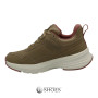 Women's beige demi-season sneakers GRUNBERG (Italy) model 5745