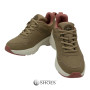 Women's beige demi-season sneakers GRUNBERG (Italy) model 5745