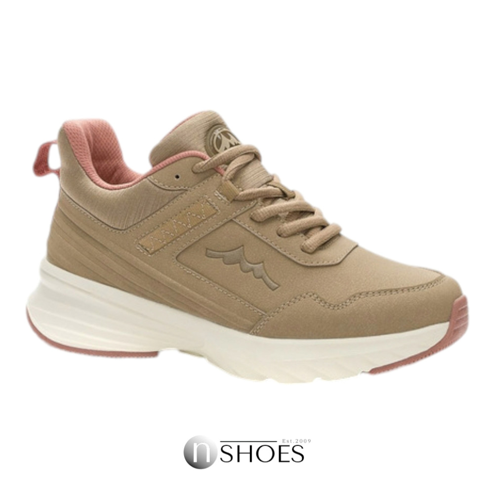 Women's beige demi-season sneakers GRUNBERG (Italy) model 5745