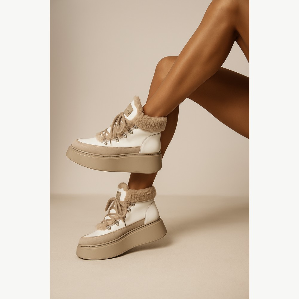 Women’s Stylish Winter Boots Nessi 5790 5748 in Genuine Leather