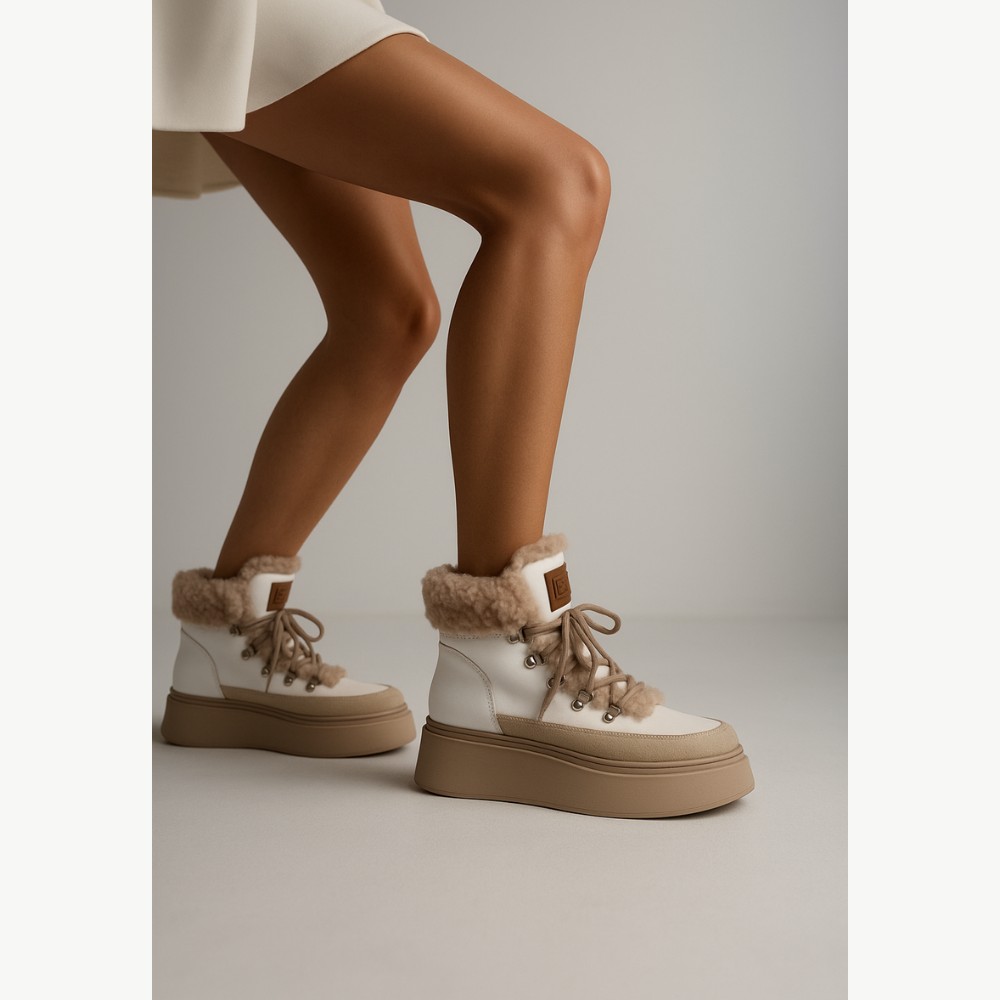 Women’s Stylish Winter Boots Nessi 5790 5748 in Genuine Leather