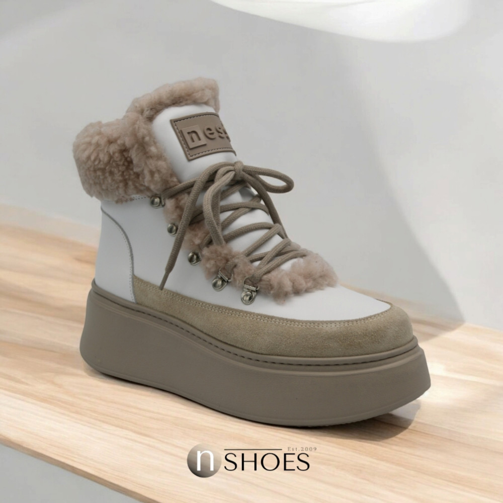 Women’s Stylish Winter Boots Nessi 5790 5748 in Genuine Leather