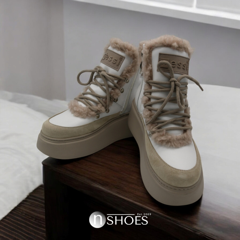 Women’s Stylish Winter Boots Nessi 5790 5748 in Genuine Leather