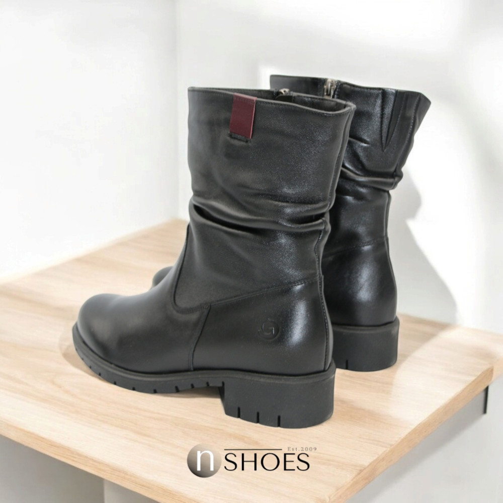 Женские кожаные зимние ботинки Steizer (Польша) модель 5750