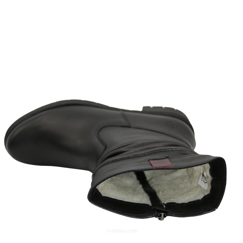 Женские кожаные зимние ботинки Steizer (Польша) модель 5750