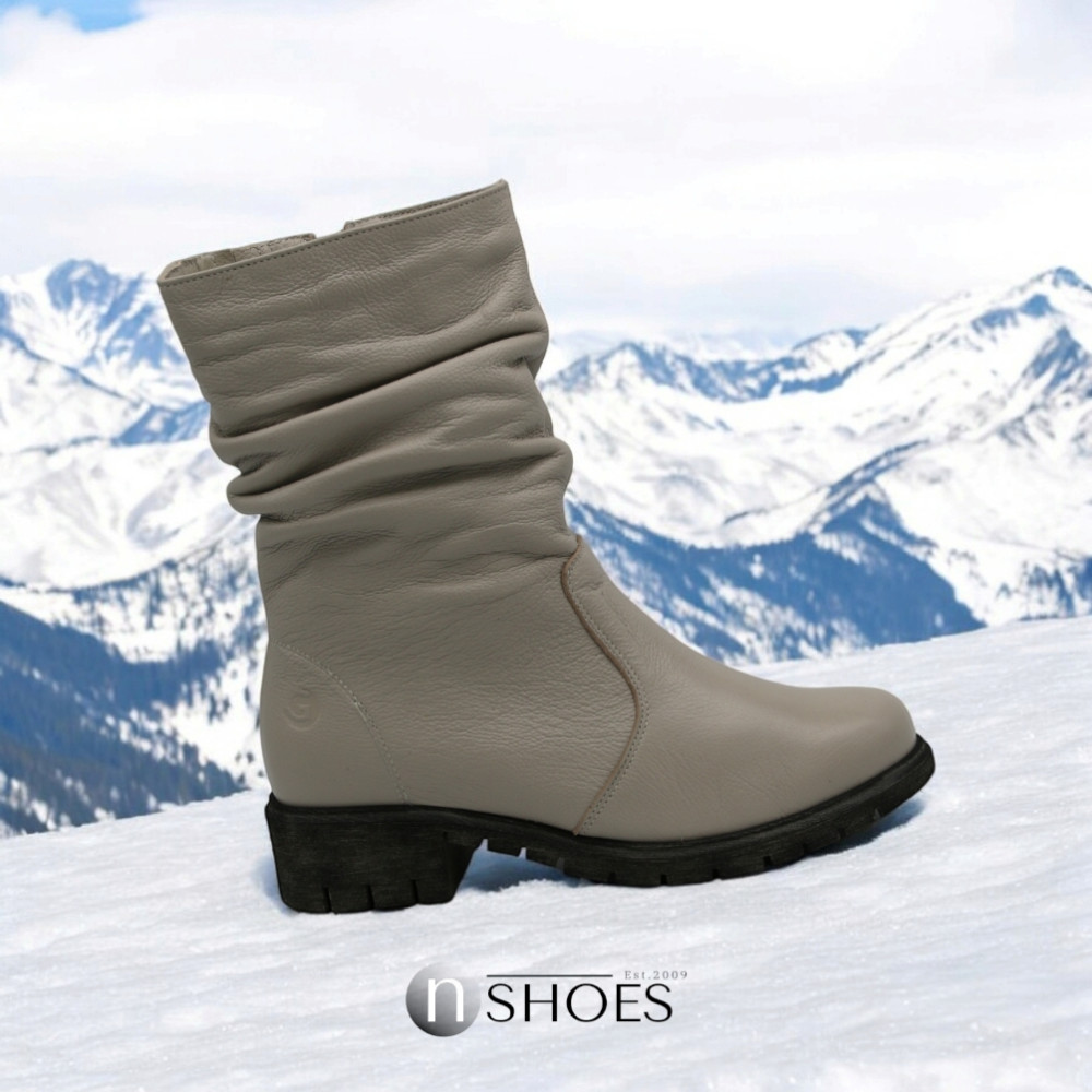 Women's leather winter boots Steizer (Poland) model 5751
