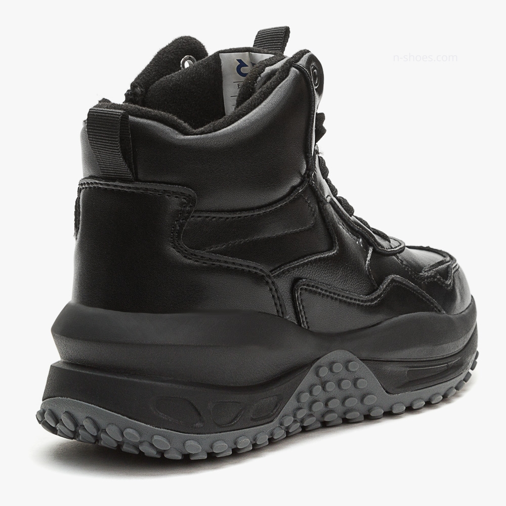 Women's winter leather sneakers CROSBY (UK) model 5752