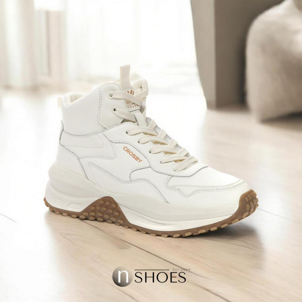 Женские зимние кожаные ботинки CROSBY (Великобритания) модель 5753