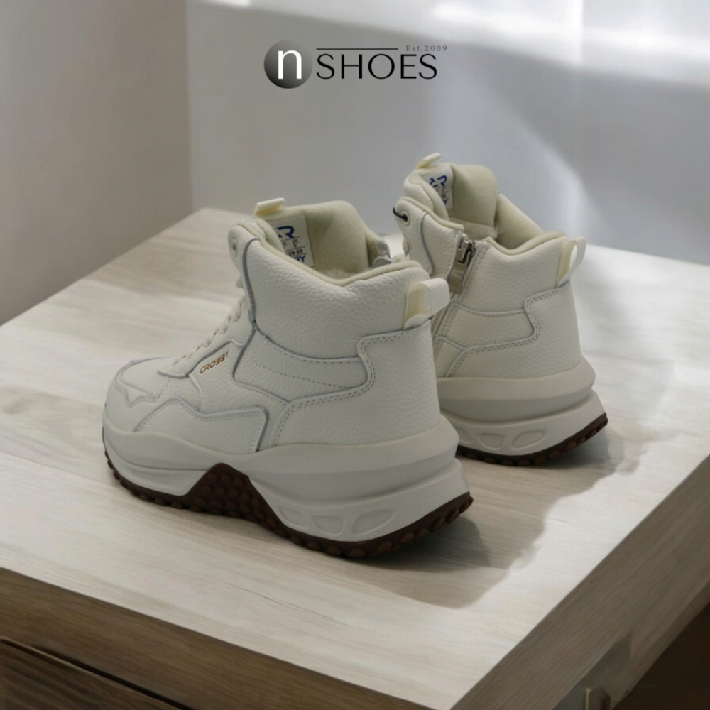 Женские зимние кожаные ботинки CROSBY (Великобритания) модель 5753