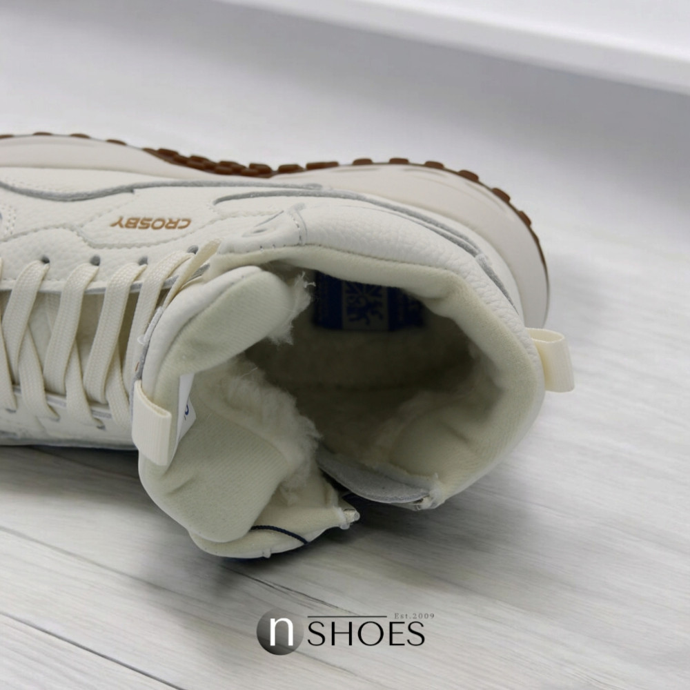 Женские зимние кожаные ботинки CROSBY (Великобритания) модель 5753