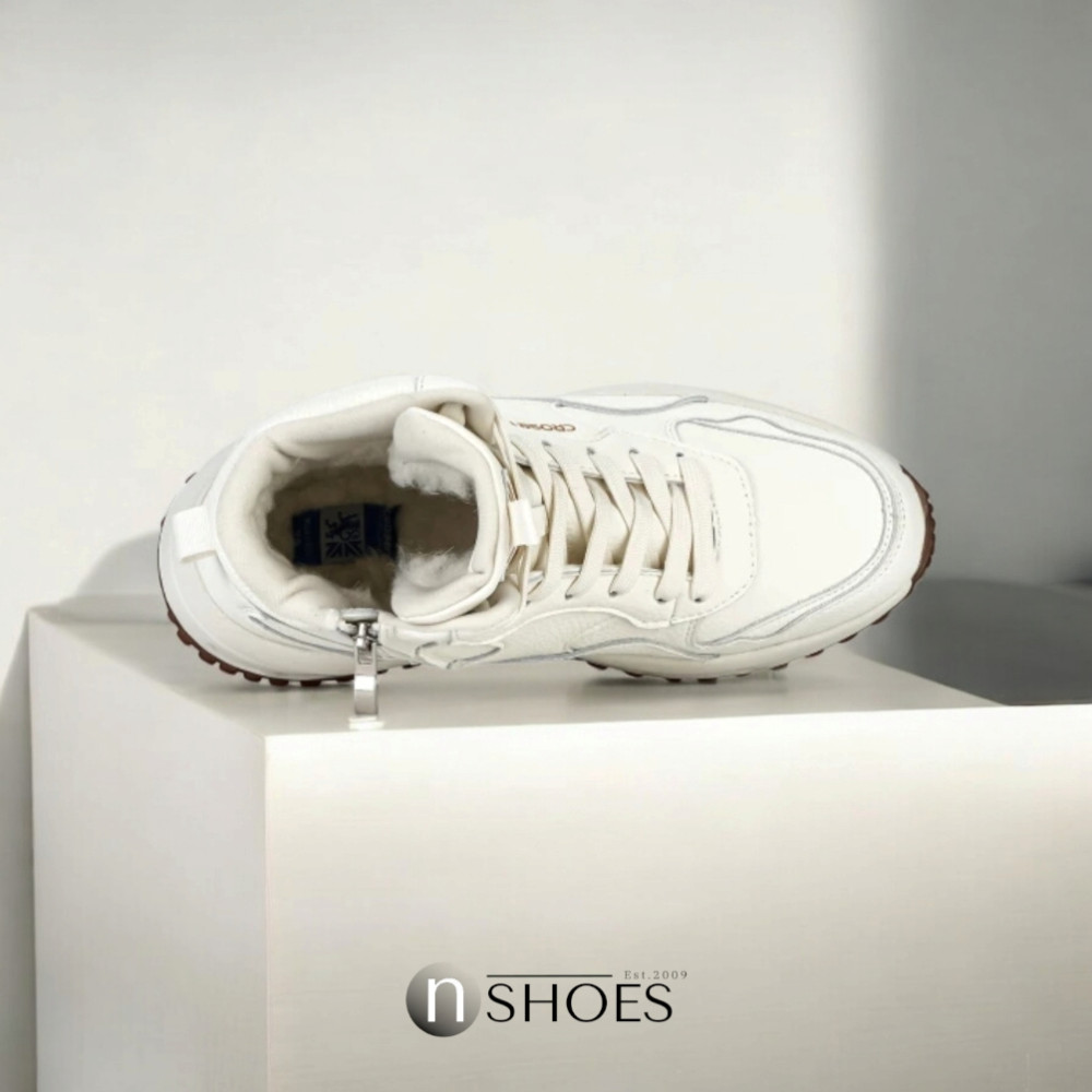 Женские зимние кожаные ботинки CROSBY (Великобритания) модель 5753