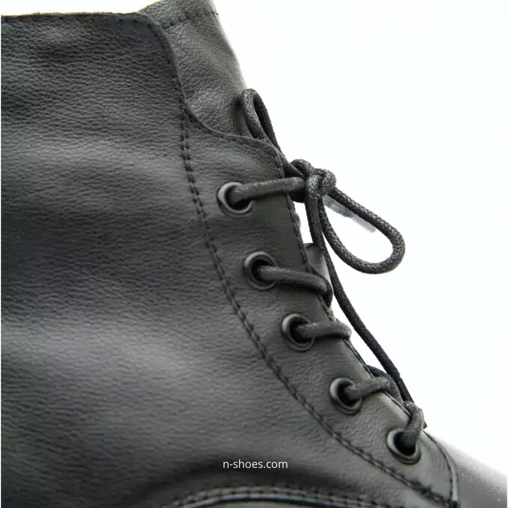 Women’s Black Leather Winter Boots Anna Lucci 190217 593-d39228e-1zm