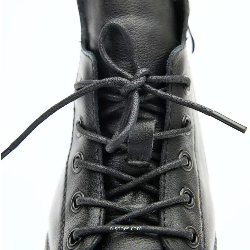 Women’s Black Leather Winter Boots Anna Lucci 190217 593-d39228e-1zm