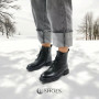 Women’s Black Leather Winter Boots Anna Lucci 190217 593-d39228e-1zm
