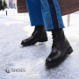 Women’s Black Leather Winter Boots Anna Lucci 190217 593-d39228e-1zm