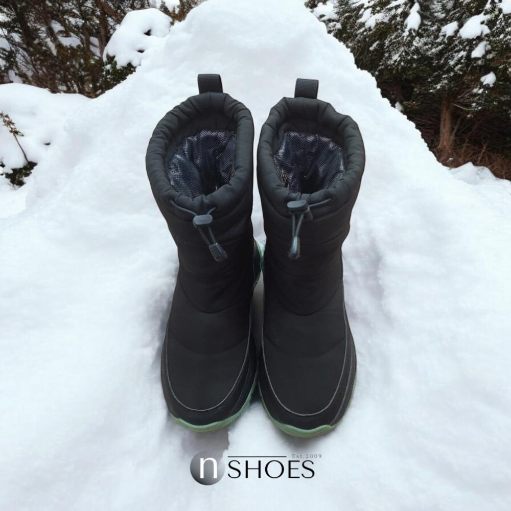 Жіночі чорні зимові дутіки GRUNBERG 148574 18-01E 5775 з nano-TEX утепленням