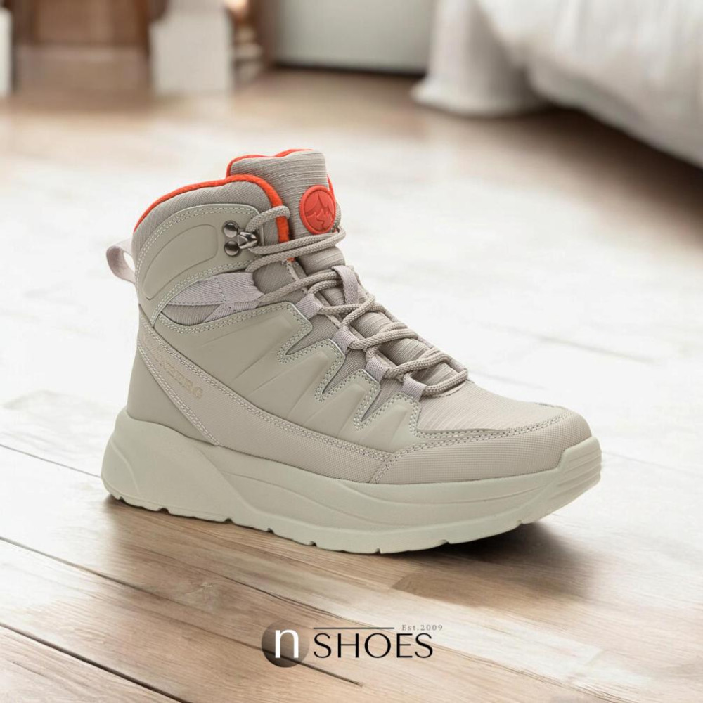 Женские модные кожаные ботинки GRUNBERG 148575 28-03 5776 для зимнего туризма