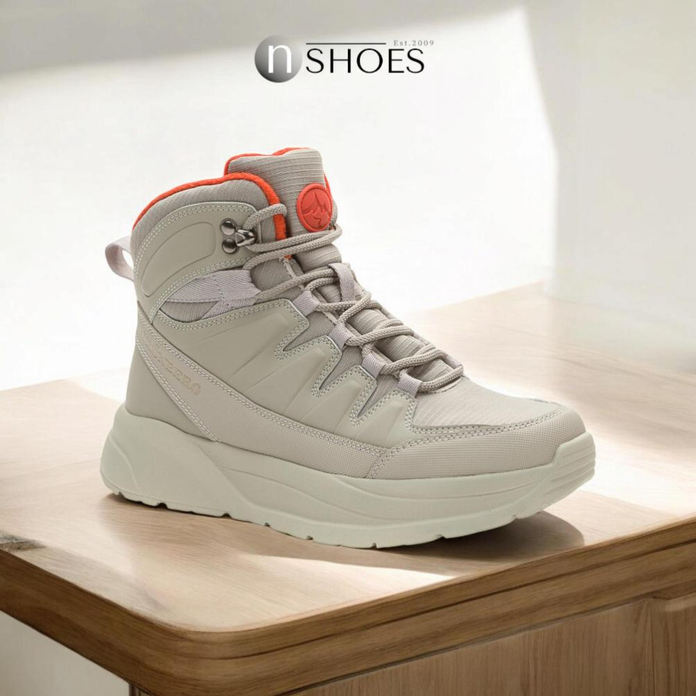 Женские модные кожаные ботинки GRUNBERG 148575 28-03 5776 для зимнего туризма