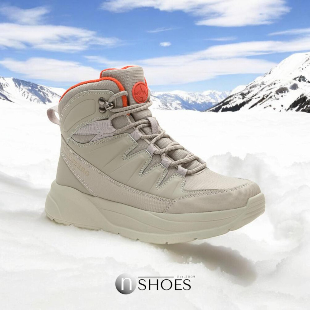 Женские модные кожаные ботинки GRUNBERG 148575 28-03 5776 для зимнего туризма