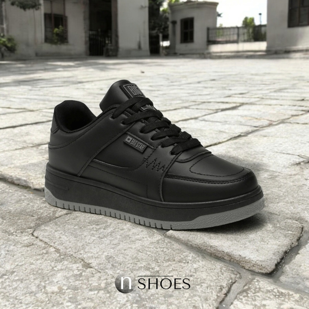 Жіночі чорні кросівки Big Star Shoes MM274353 модель 5777