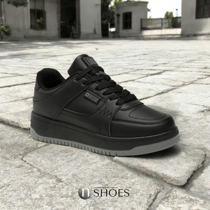Women's Black Sneakers Big Star Shoes MM274353 Model 5777