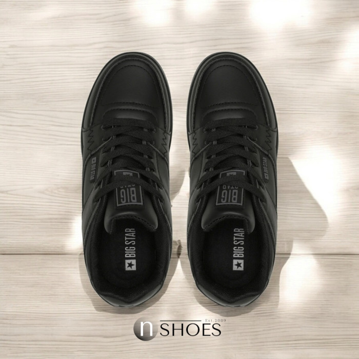 Women's Black Sneakers Big Star Shoes MM274353 Model 5777