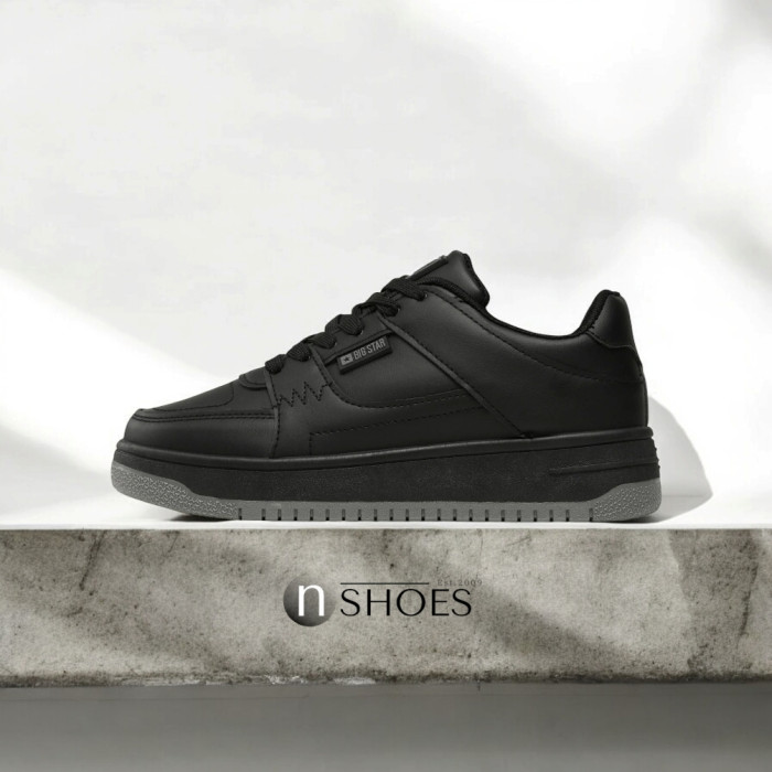 Women's Black Sneakers Big Star Shoes MM274353 Model 5777