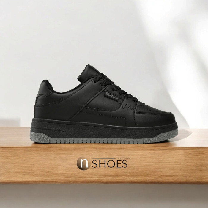 Women's Black Sneakers Big Star Shoes MM274353 Model 5777