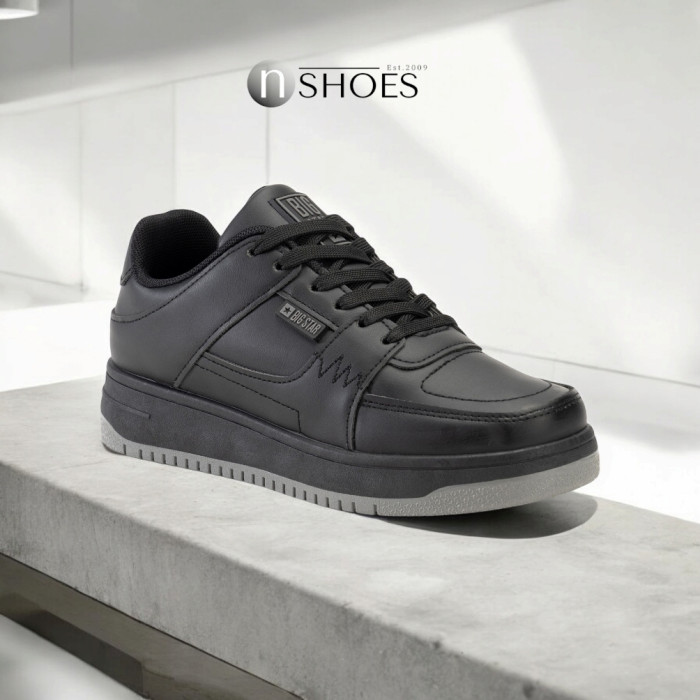 Women's Black Sneakers Big Star Shoes MM274353 Model 5777