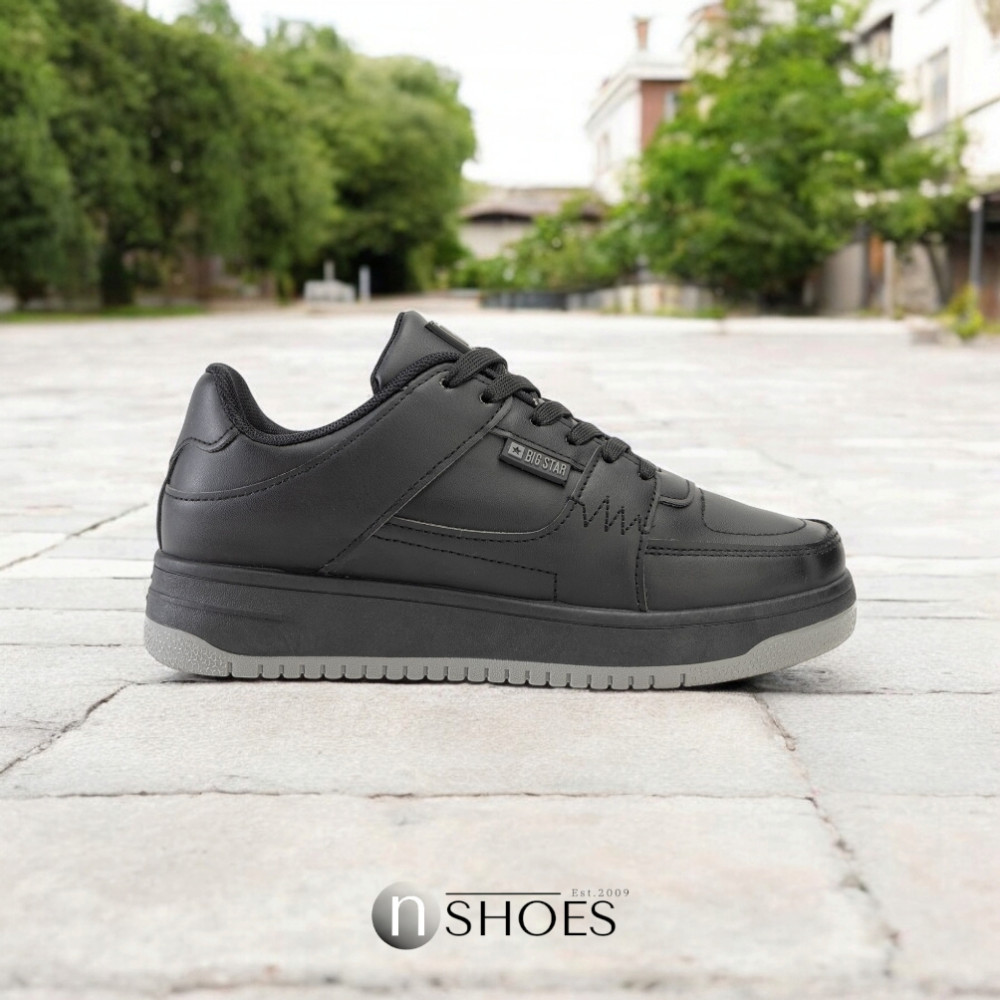 Жіночі чорні кросівки Big Star Shoes MM274353 модель 5777