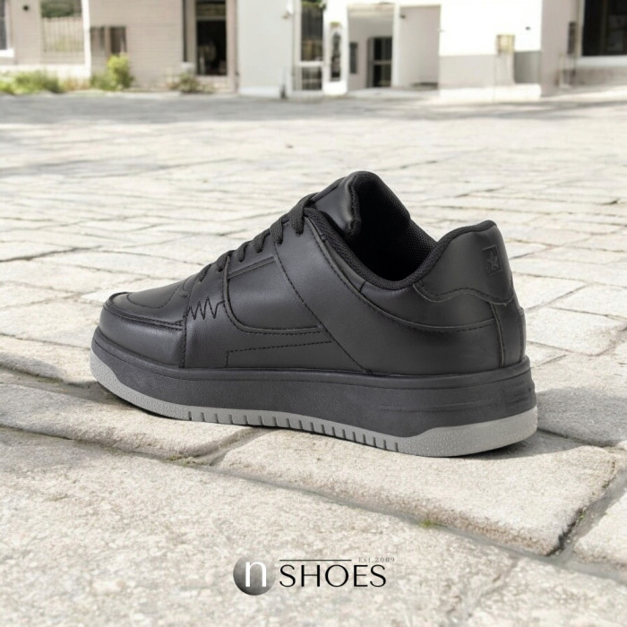 Women's Black Sneakers Big Star Shoes MM274353 Model 5777