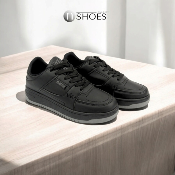 Women's Black Sneakers Big Star Shoes MM274353 Model 5777