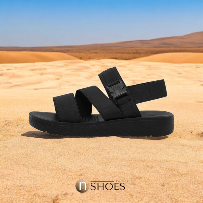 Women's light black sandals JENNY WYL0510-06 model 5785