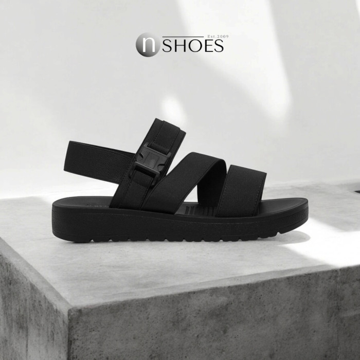 Women's light black sandals JENNY WYL0510-06 model 5785