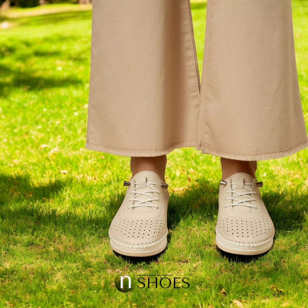 Женские кожаные мокасины Anna Lucci (Турция) 19484 1800 Silver Grey 5788