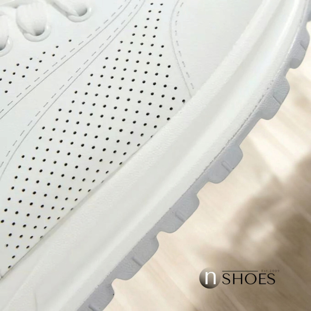 Women's moccasins Allsy Lonza 195509 white 5789