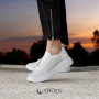 Women's leather sneakers Allsy Lonza 195511 q1-003-010 white 5790
