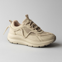 Women's fashion beige sneakers GRUNBERG 157515-28-02 5798 from the Italian brand in the style of UGG W CA1 Miwo Trainer Low Mono and Skechers Street Twisterz SAND