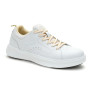 Женские белые кроссовки GRUNBERG 157897 02-01E 5801 из натуральной кожи