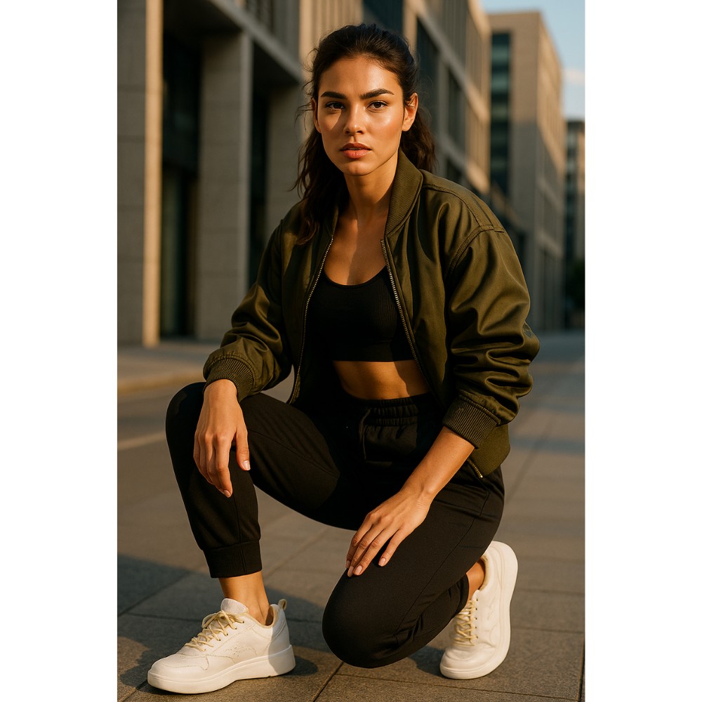 Женские кожаные кроссовки GRUNBERG 157897 02-01E модель 5801