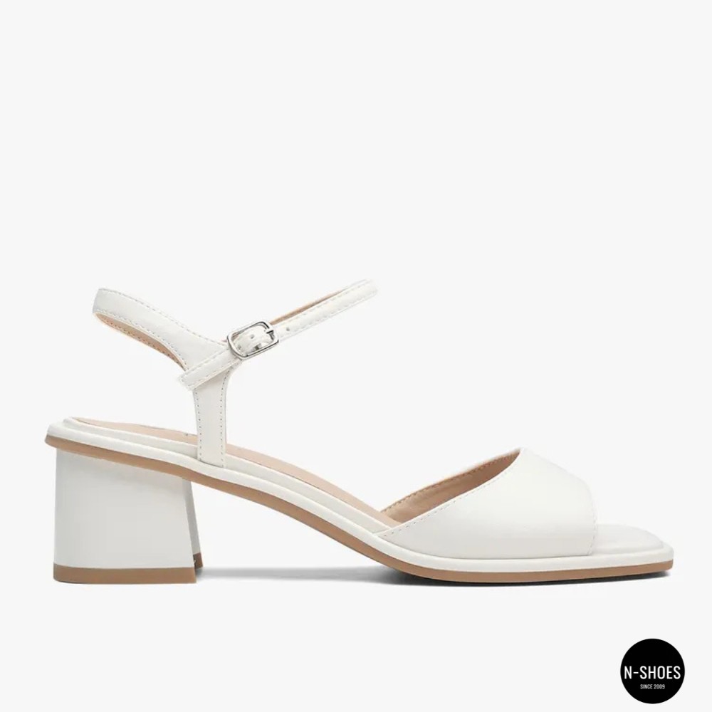 Women's classic white sandals BETSY 957082-25-02W model 5806