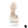 Women's classic white sandals BETSY 957082-25-02W model 5806