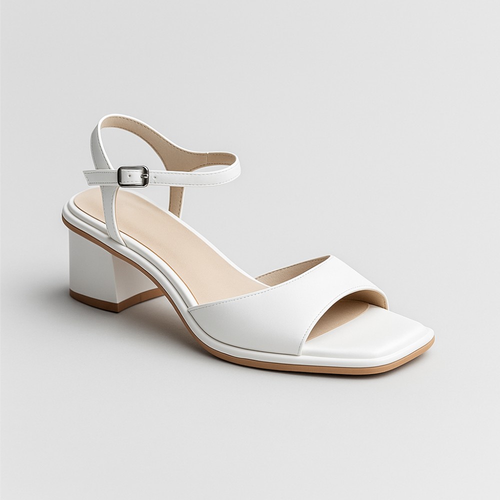 Класичні жіночі білі босоніжки BETSY 957082-25-02W модель 5806